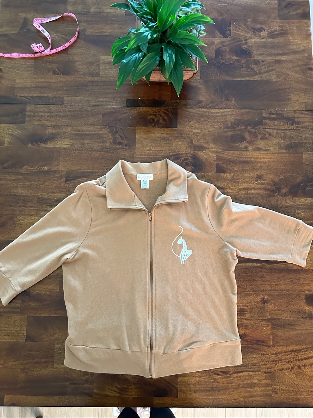 Baby Phat Women's Jacket in Light Brown/Tan 1X